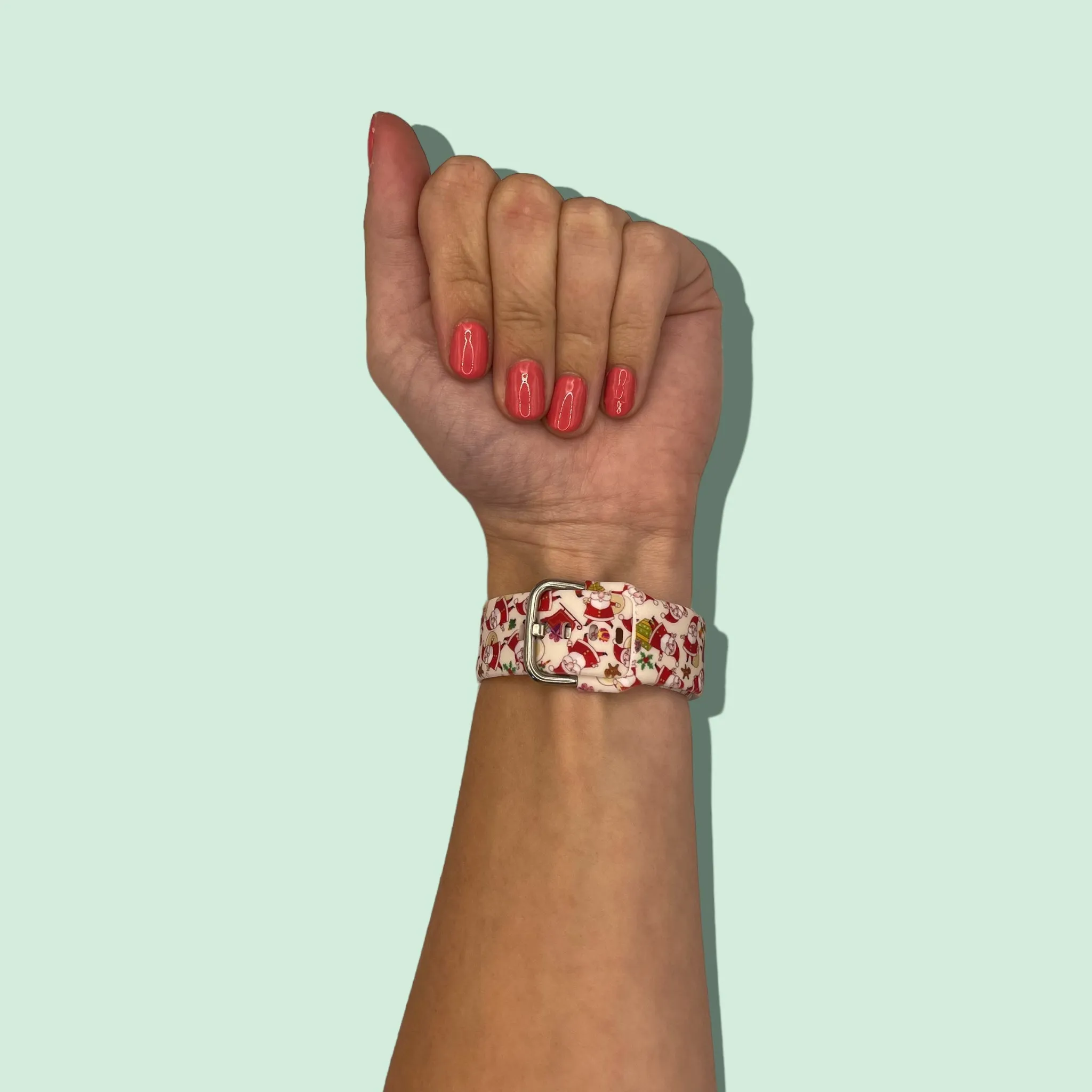 Christmas Watch Straps compatible with the Garmin 20mm Range