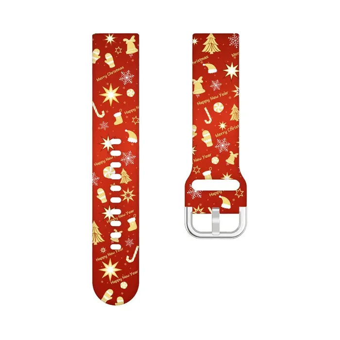 Christmas Watch Straps compatible with the OnePlus Watch