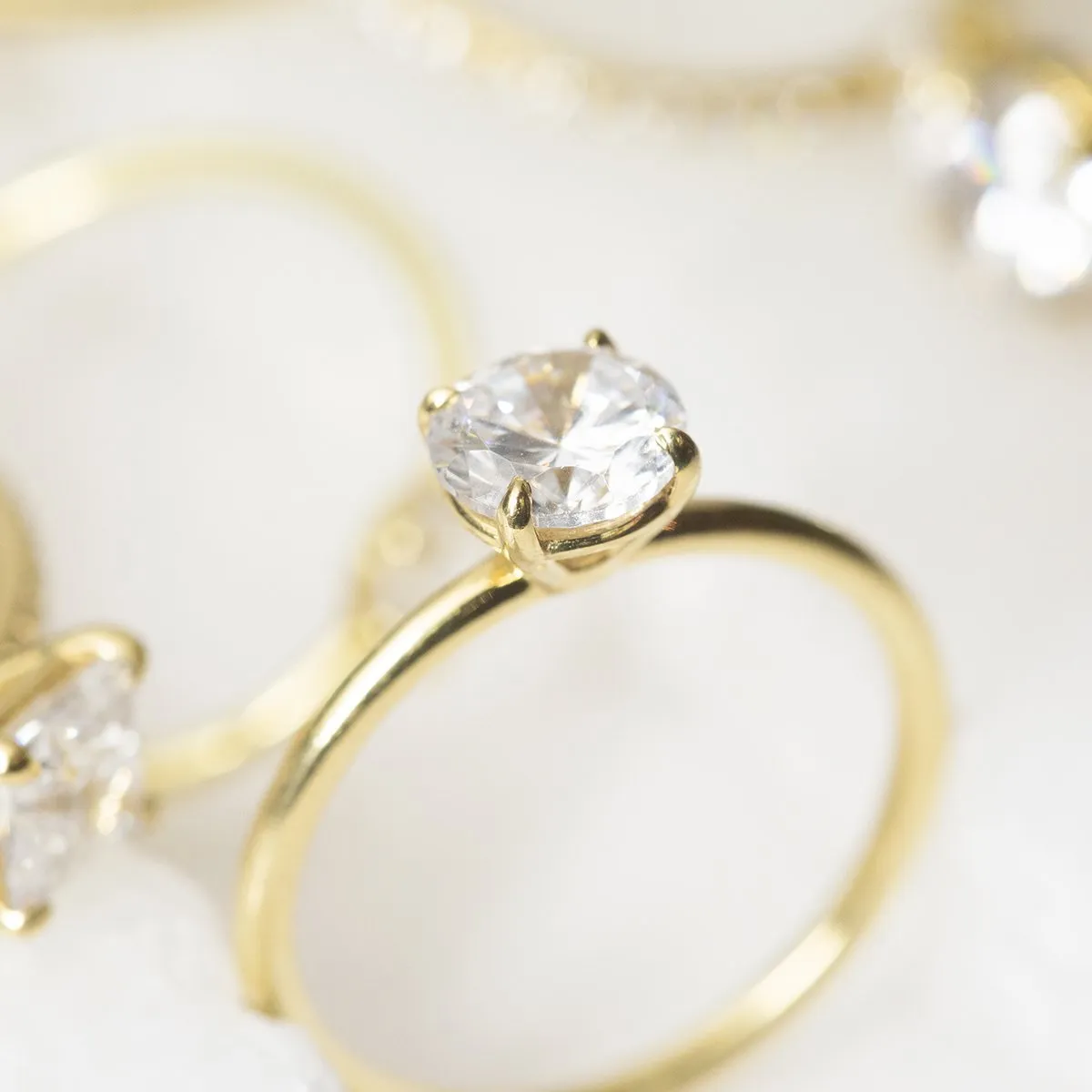 Classic Solitaire Engagement Ring
