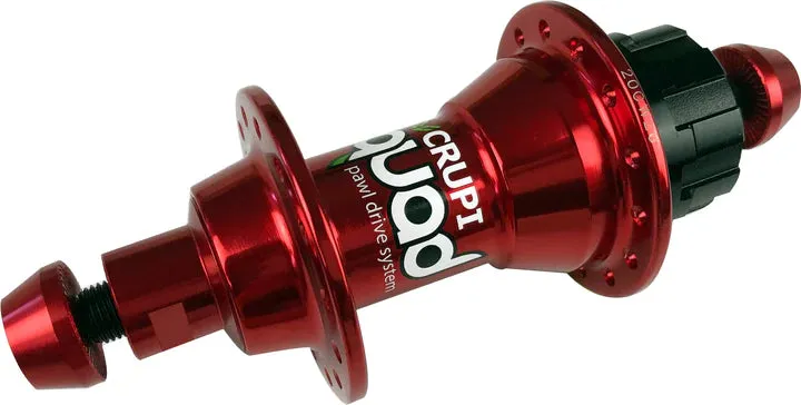 crupi quad rear 28h hub