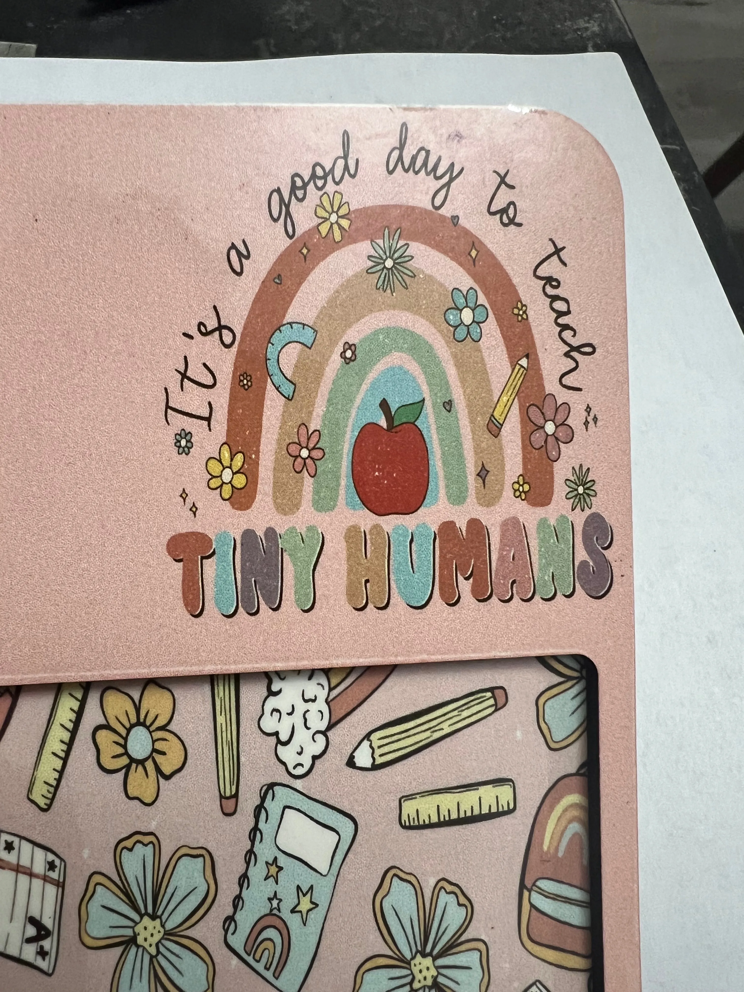 Custom sticky note holder