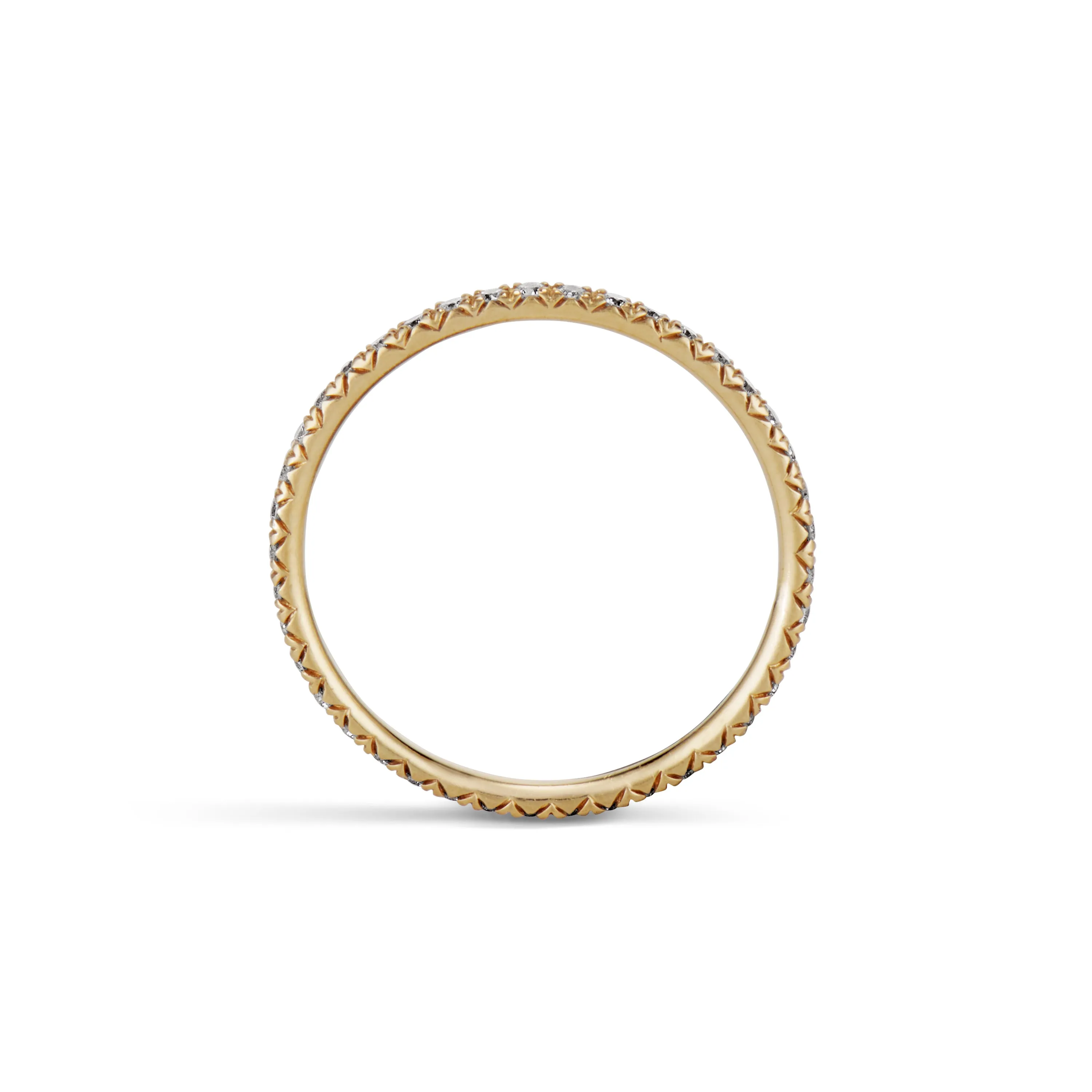 Diamond Pavé Eternity Band
