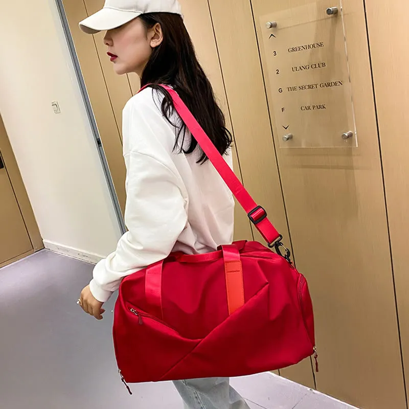 Duffel Bag For Men Women Sports Portable Waterproof Fitness Bag