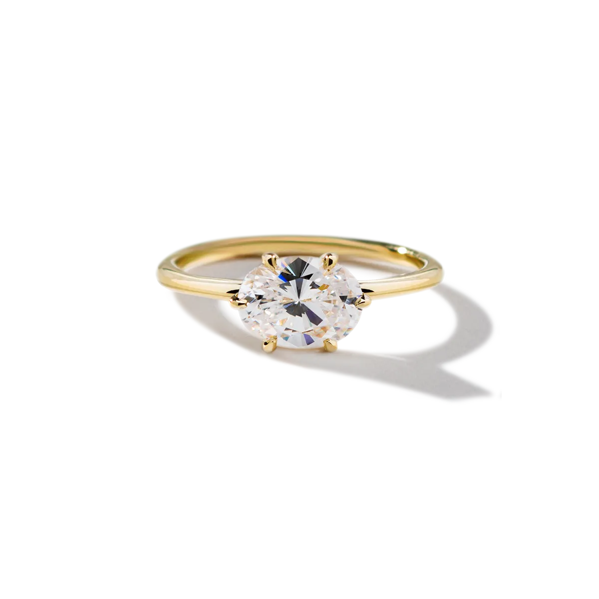 East-West Engagement Ring