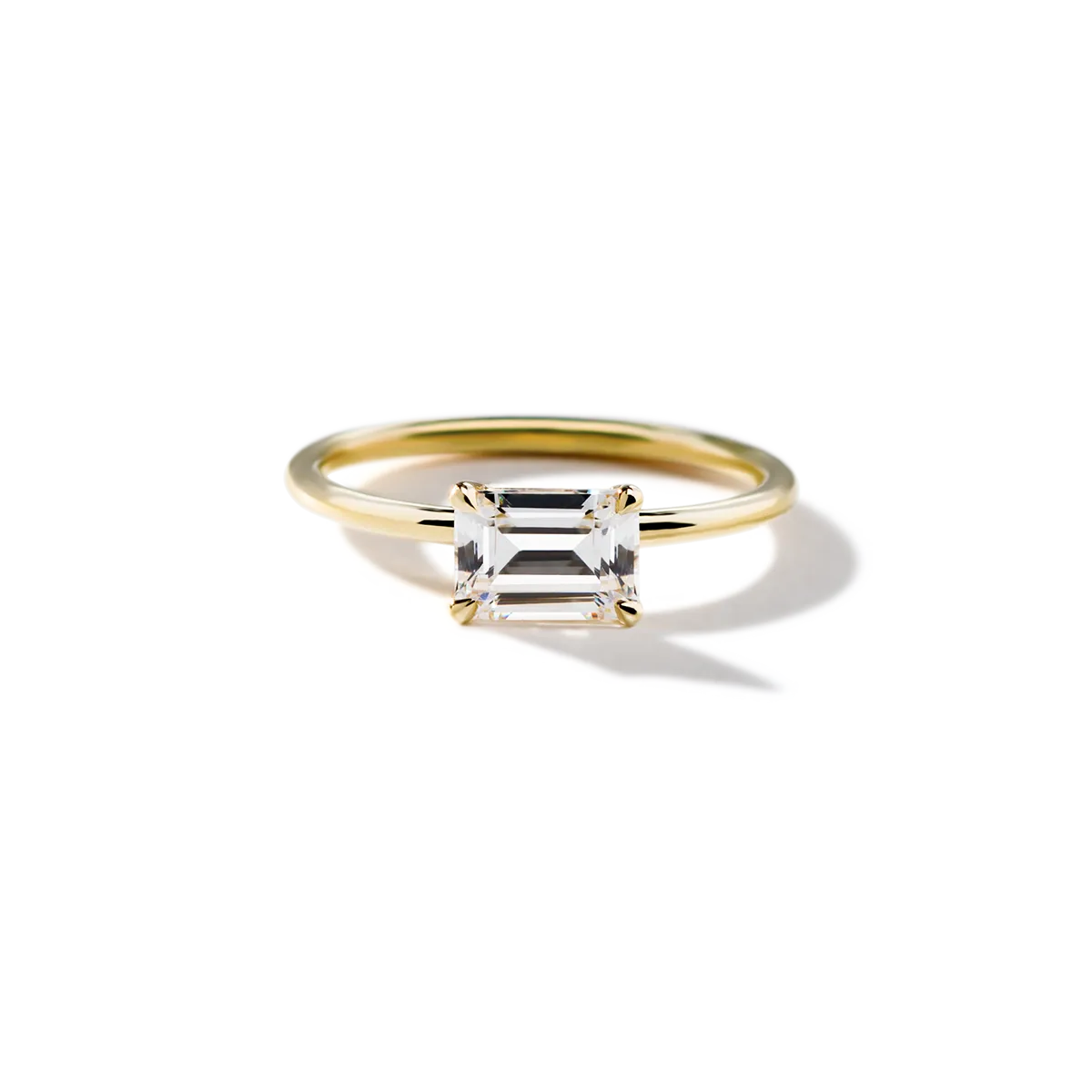 East-West Engagement Ring