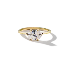 East-West Engagement Ring