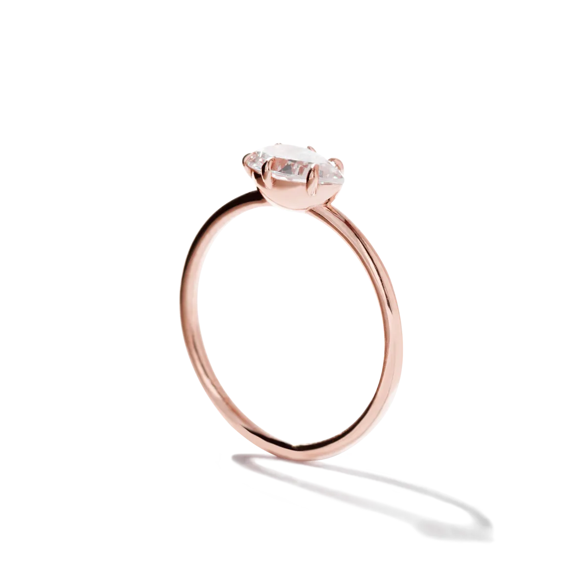 East-West Engagement Ring