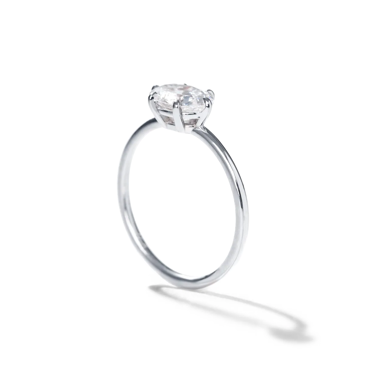 East-West Engagement Ring