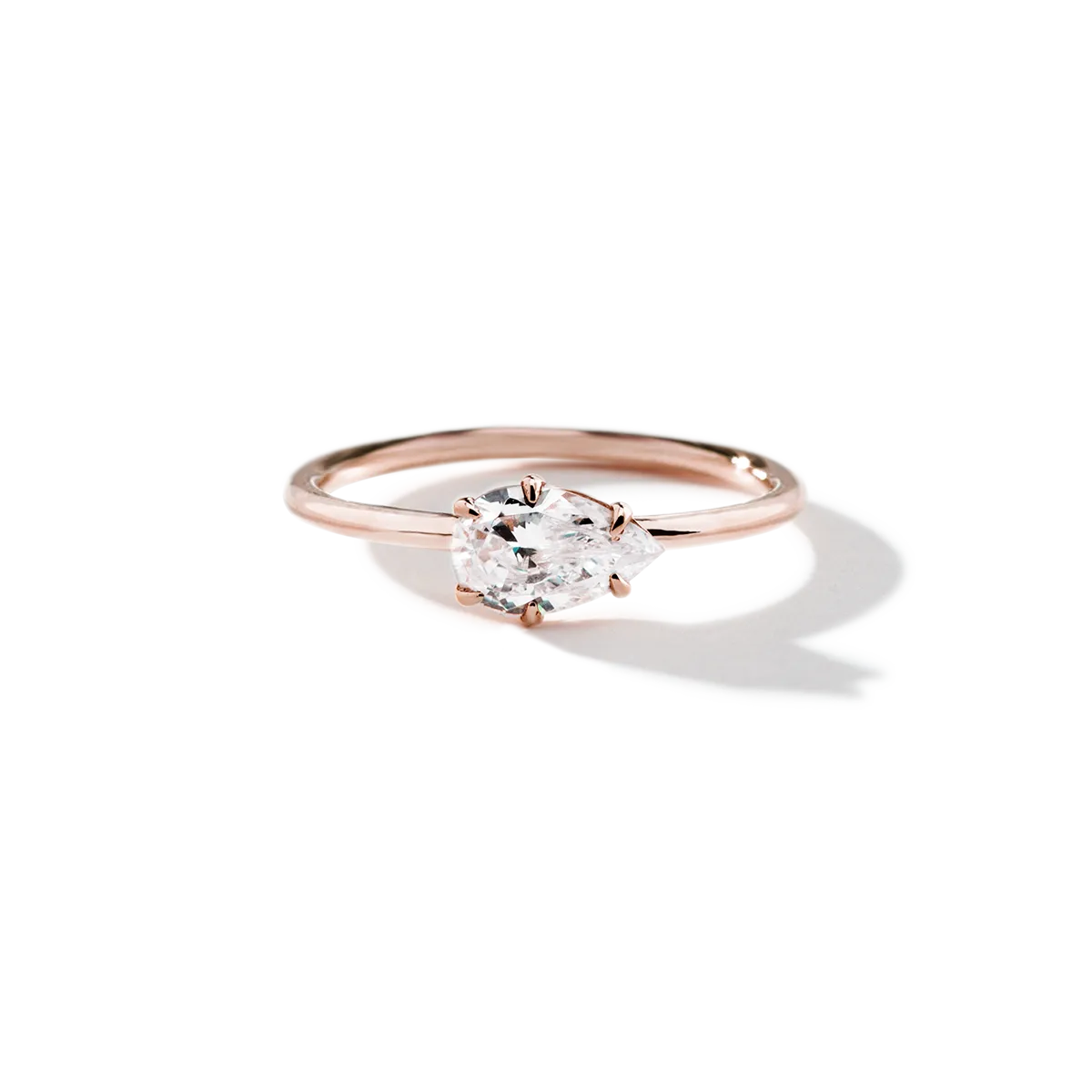 East-West Engagement Ring