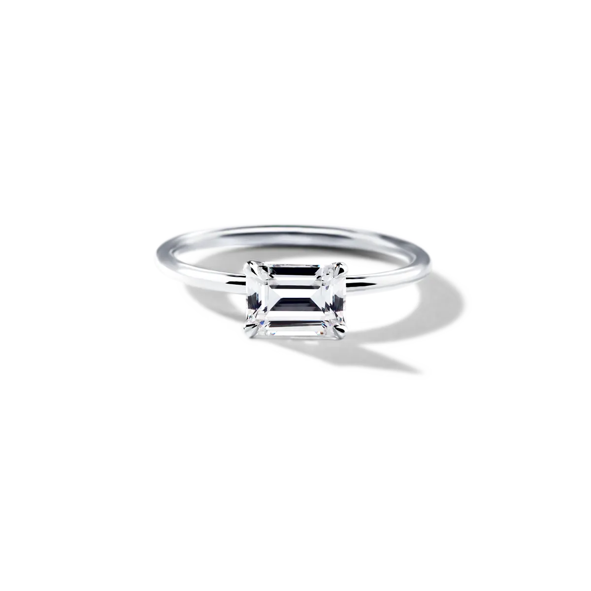 East-West Engagement Ring
