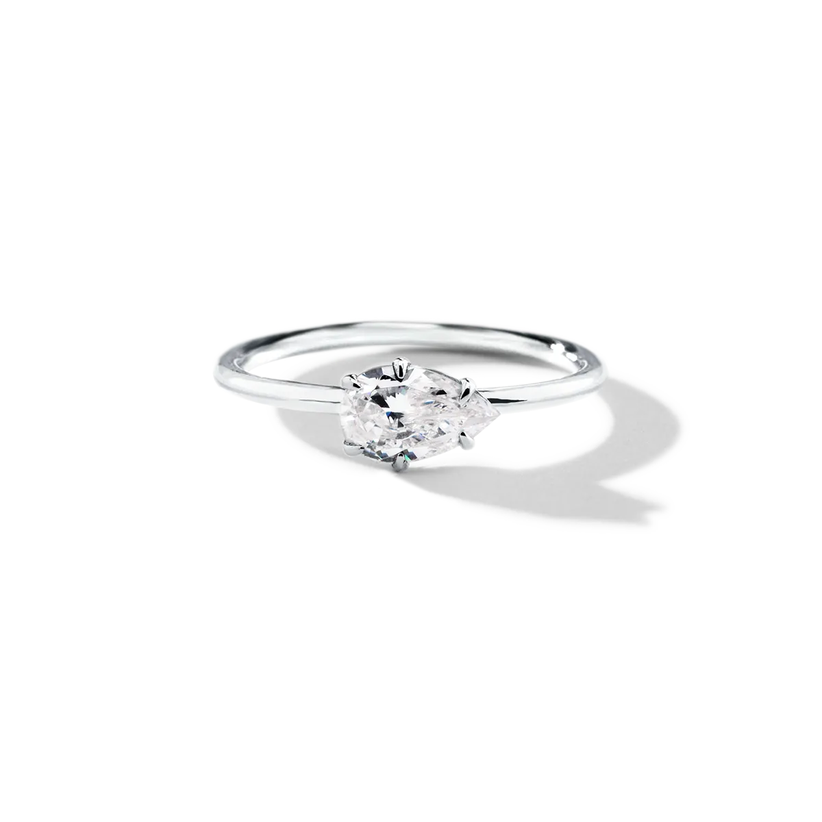 East-West Engagement Ring