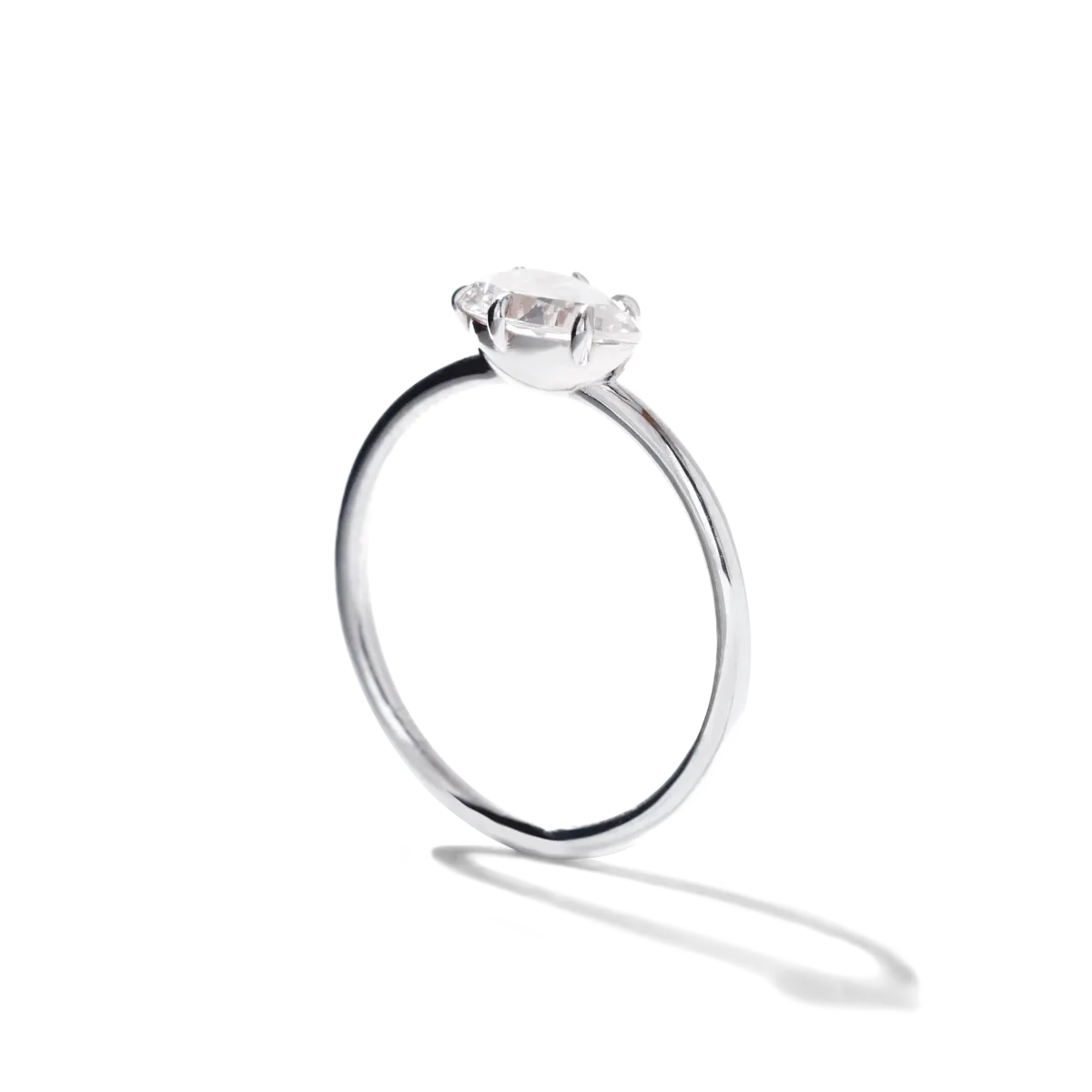 East-West Engagement Ring
