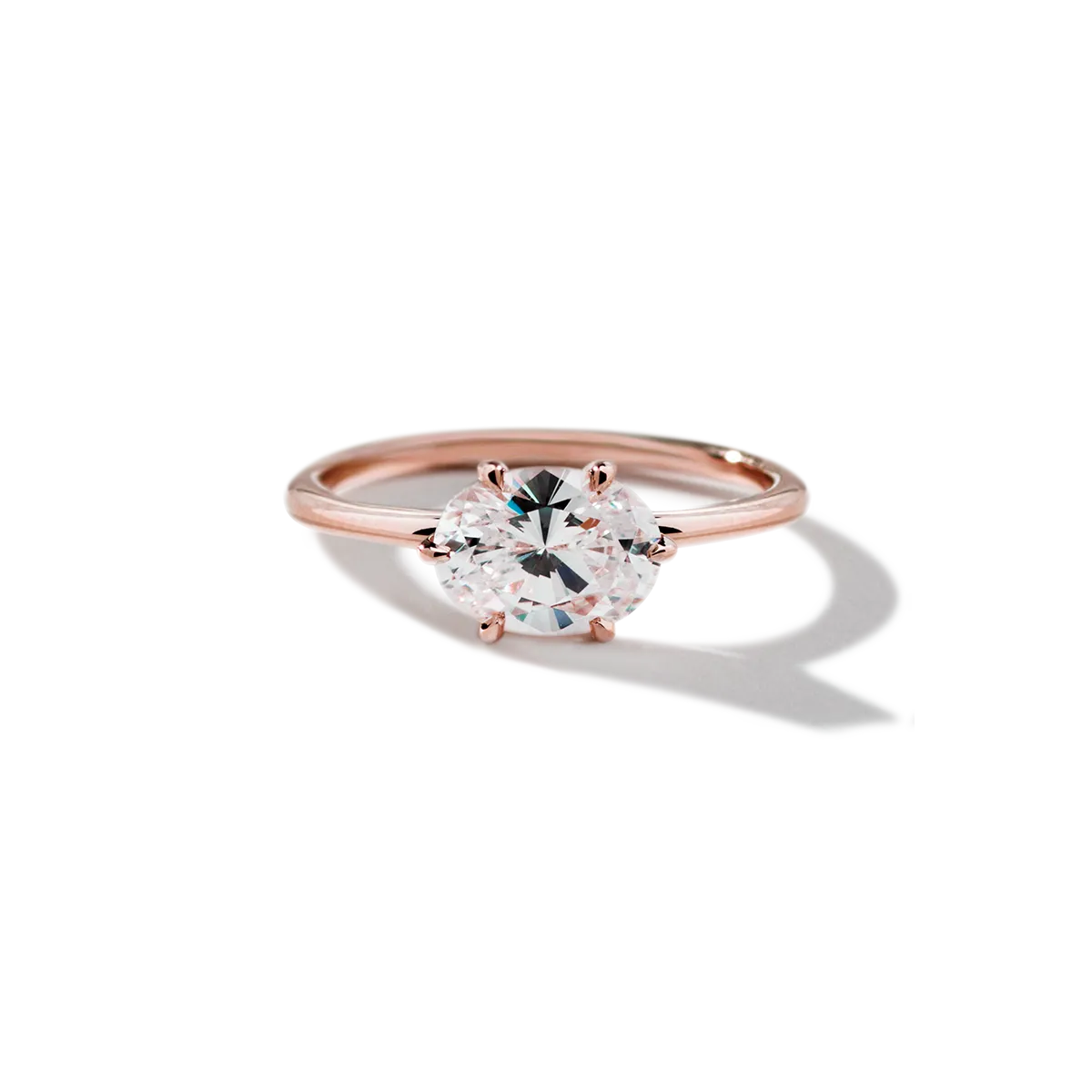 East-West Engagement Ring