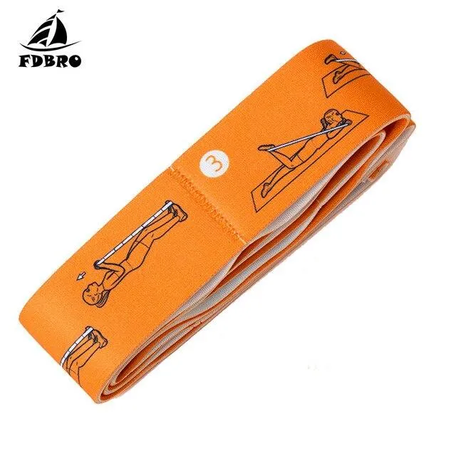 Elastic Bands for Fitness Pilates Yoga Stretch Latin Workout Training Sport Resistance Bands Exercise Equipment Pull Strap Belt