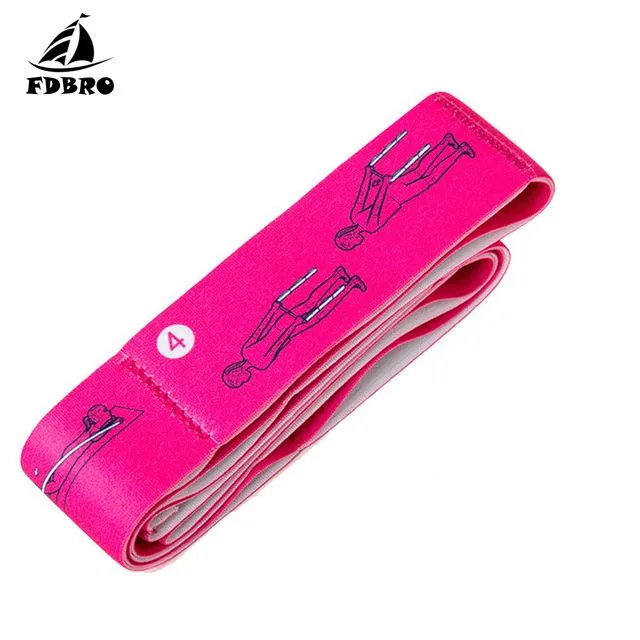Elastic Bands for Fitness Pilates Yoga Stretch Latin Workout Training Sport Resistance Bands Exercise Equipment Pull Strap Belt