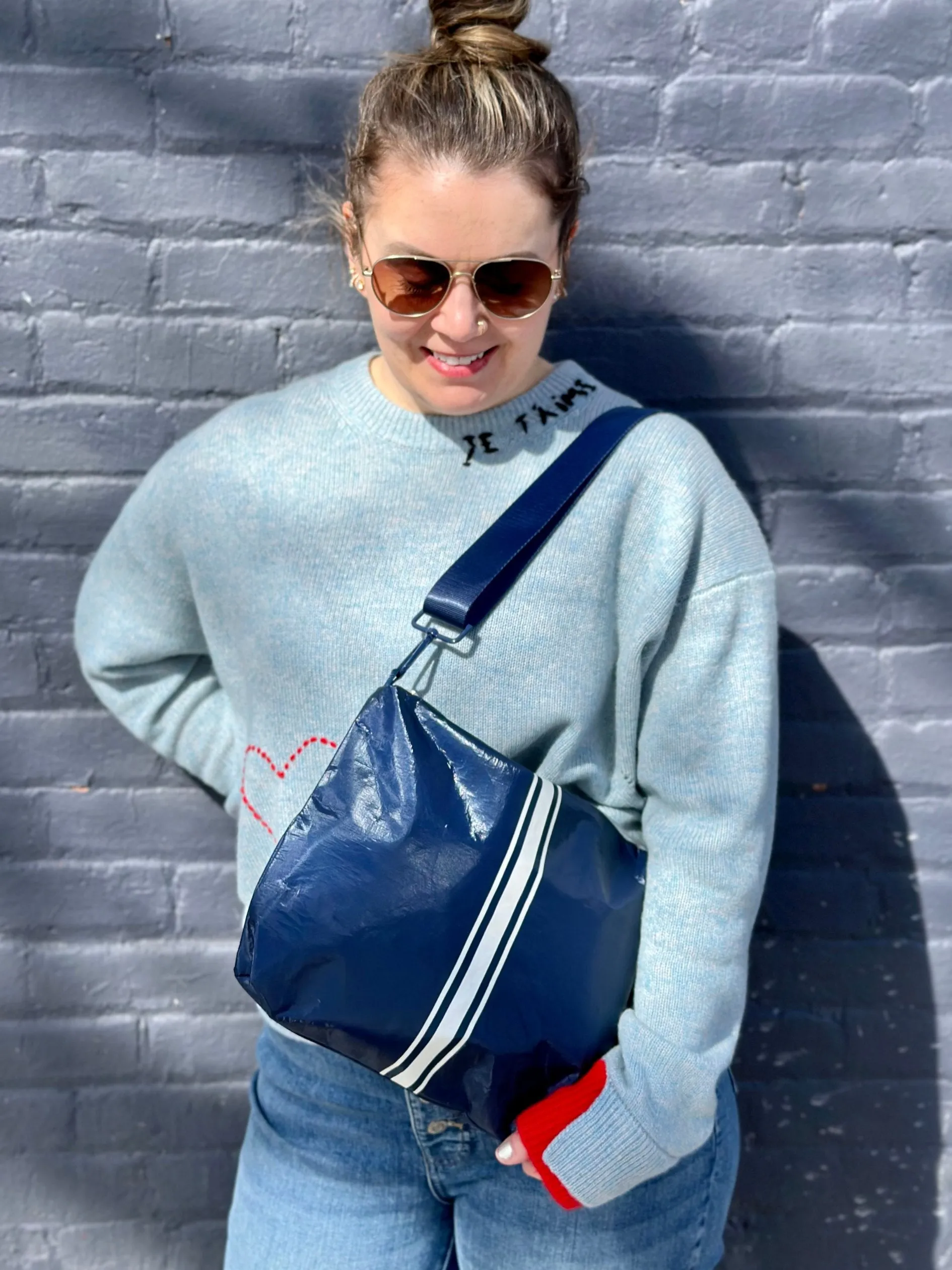 Everyday Purse Essentials Two Pack - Shimmer Navy Blue