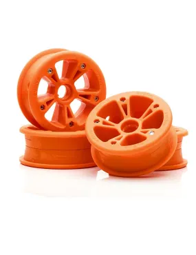 Evolve Wheel Hubs 7" | Orange