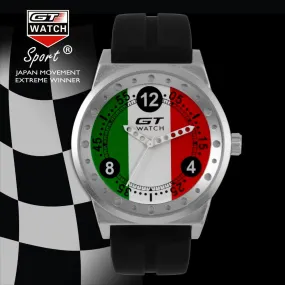 Factory direct sale fast shipping 1pcs GT WATCH World Car Racing Sport Italy Men's Military Wristwatch