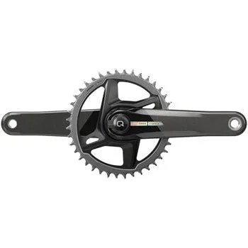 Force 1 AXS Wide Power Meter Bicycle Crankset - 167.5mm, 12-Speed, 40t, Direct Mount, DUB Spindle Interface, Iridescent Gray, D2