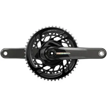 Force Bicycle Crankset - 172.5mm, 2x 12-Speed, 48/35t, Direct Mount, DUB Spindle Interface, Iridescent Gray, D2