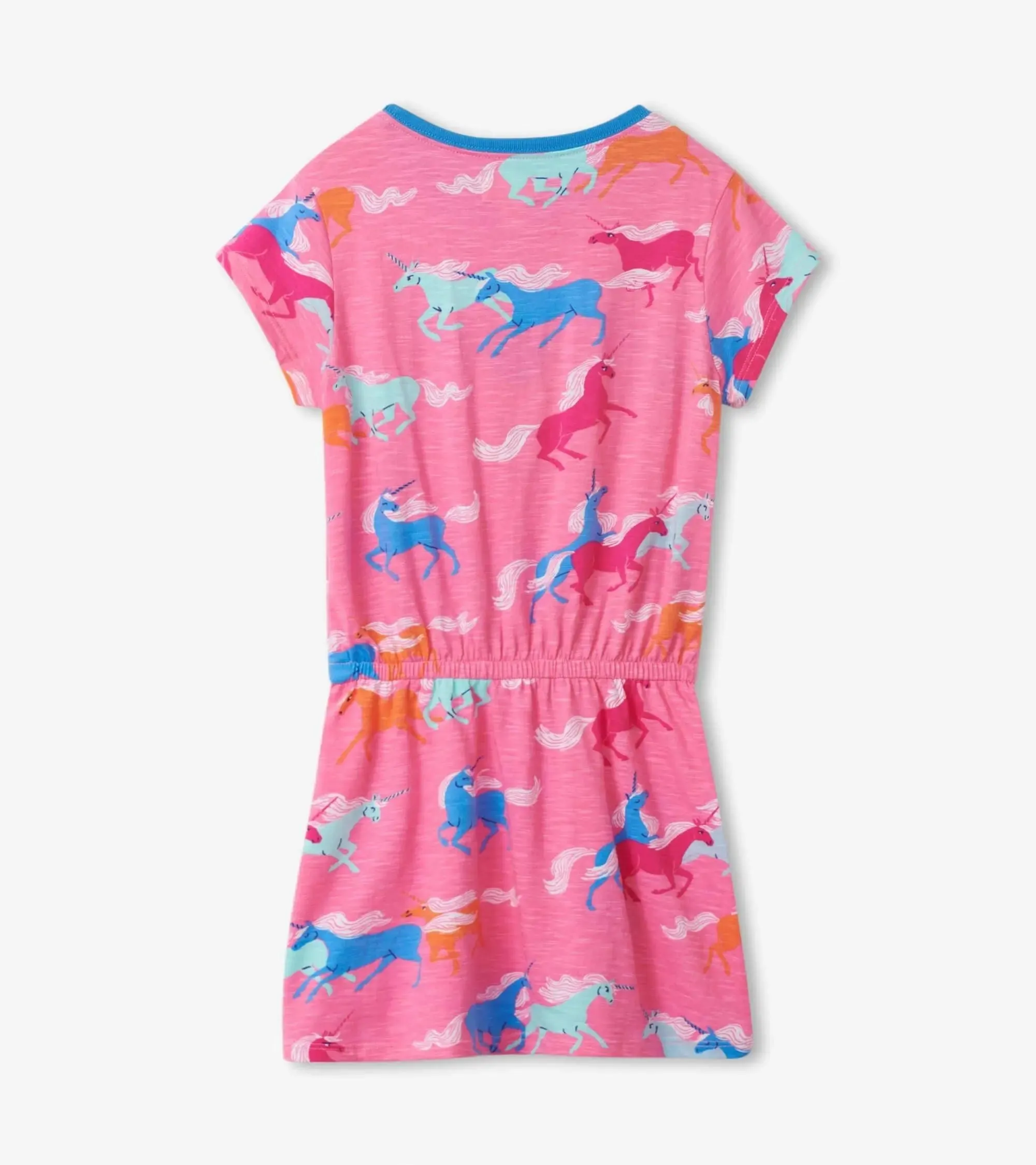 Frolicking Unicorns Drop Waist Dress | Hatley