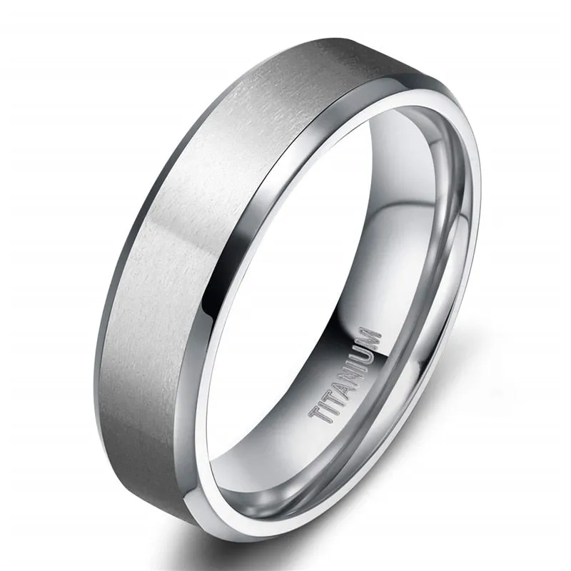 Funki Buys | Rings | Men's Women's Titanium Wedding Bands