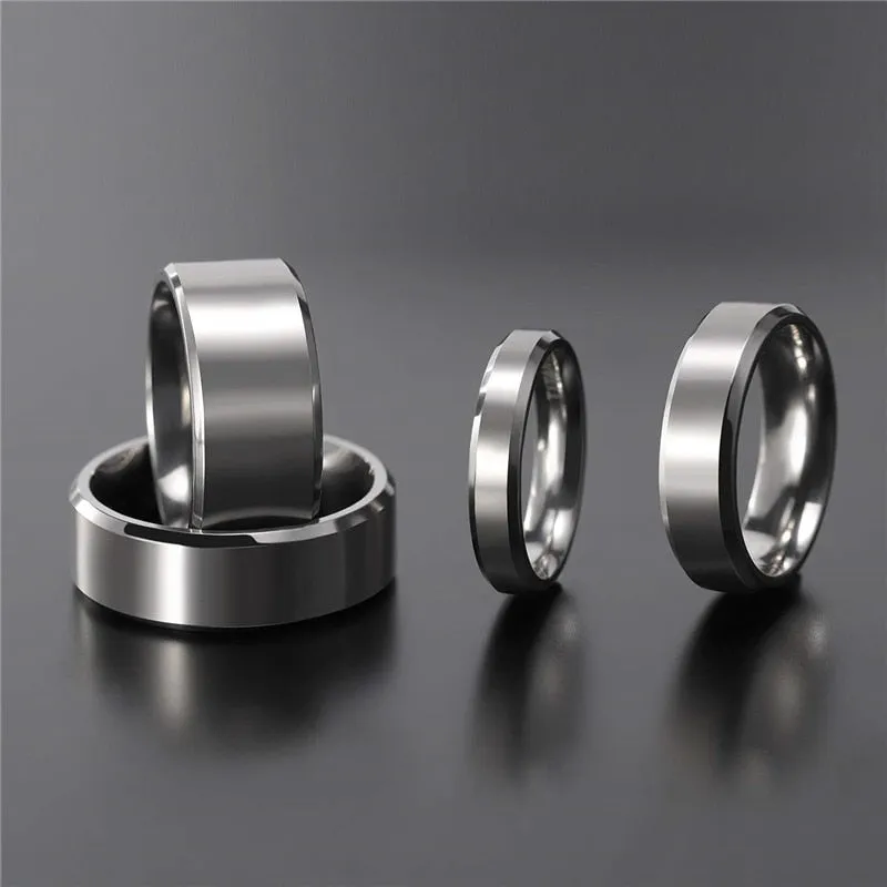 Funki Buys | Rings | Men's Women's Titanium Wedding Bands