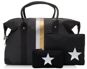 Girls Weekend Set of Three Travel Packs in Black