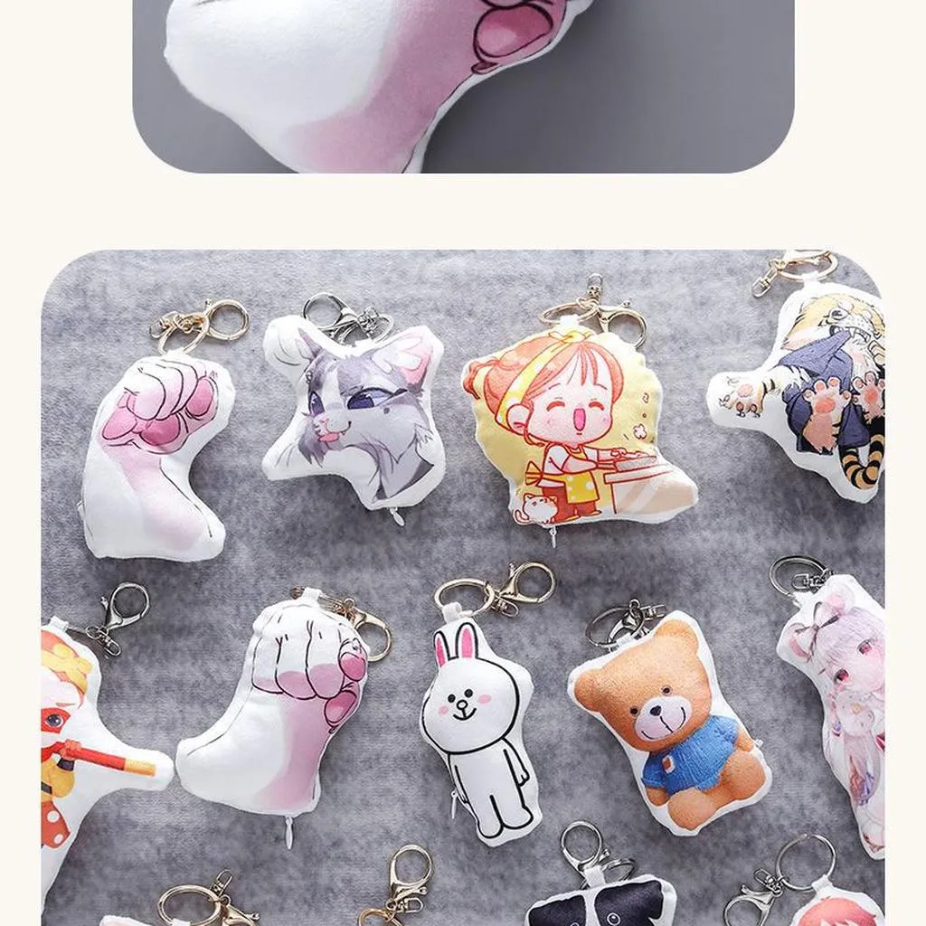 Giveaway Promo Plush Keychains Pillow