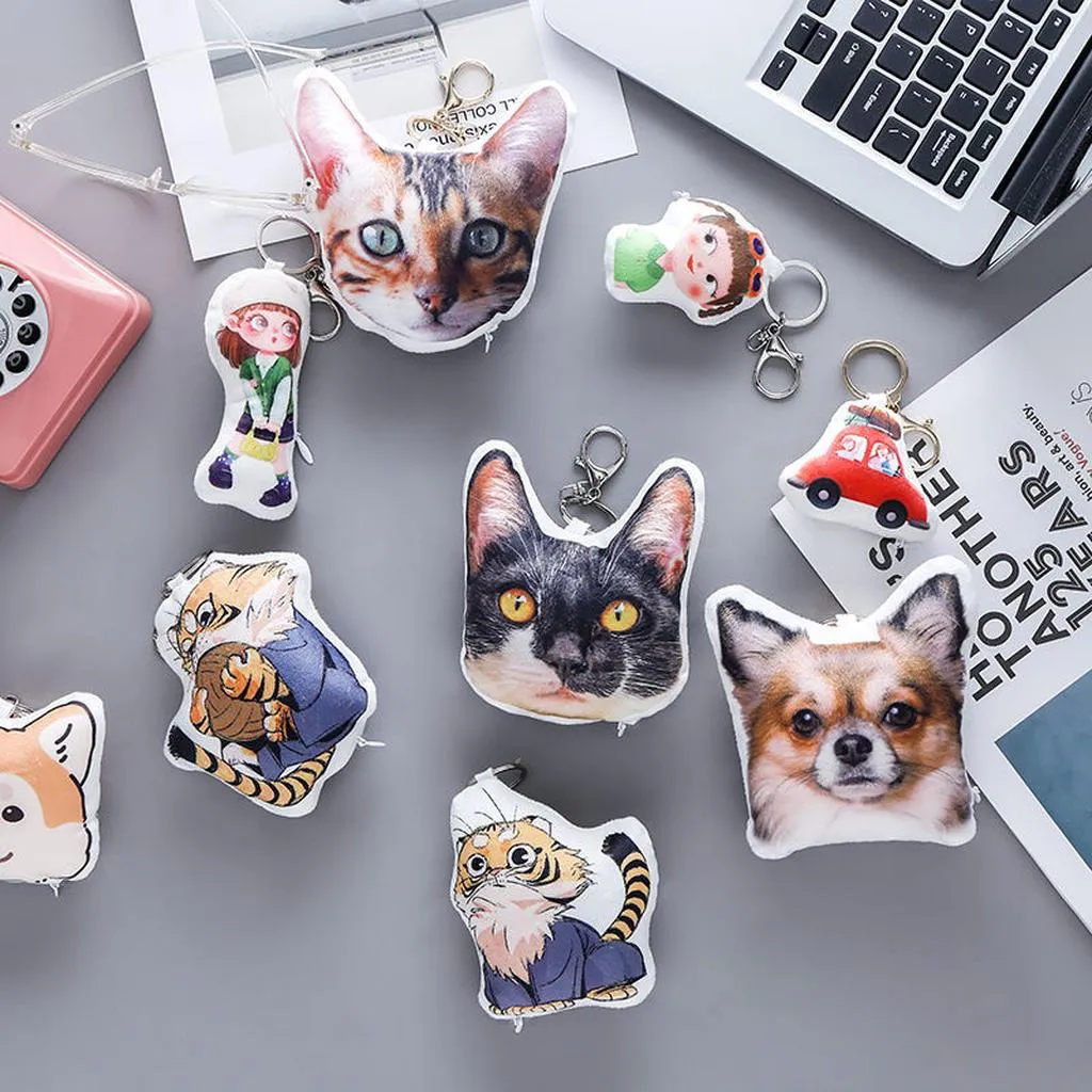 Giveaway Promo Plush Keychains Pillow