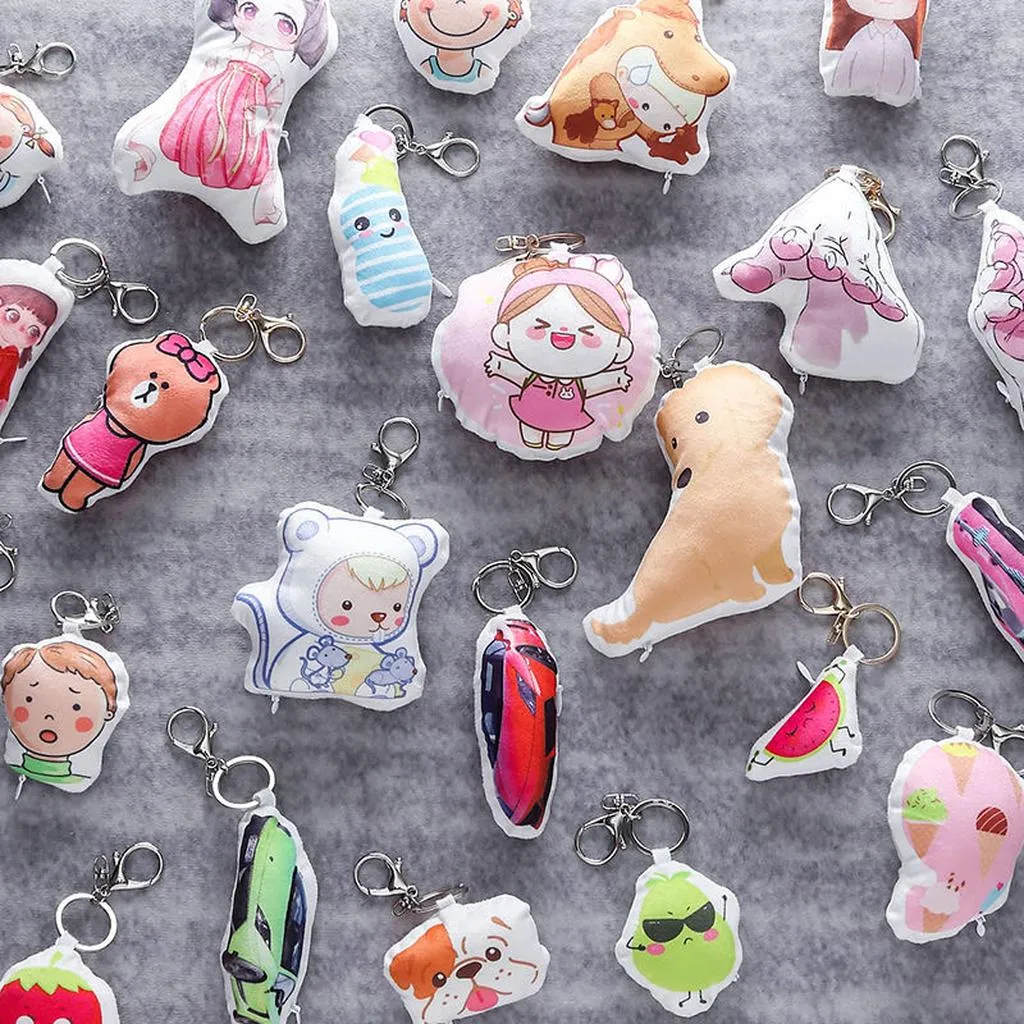 Giveaway Promo Plush Keychains Pillow