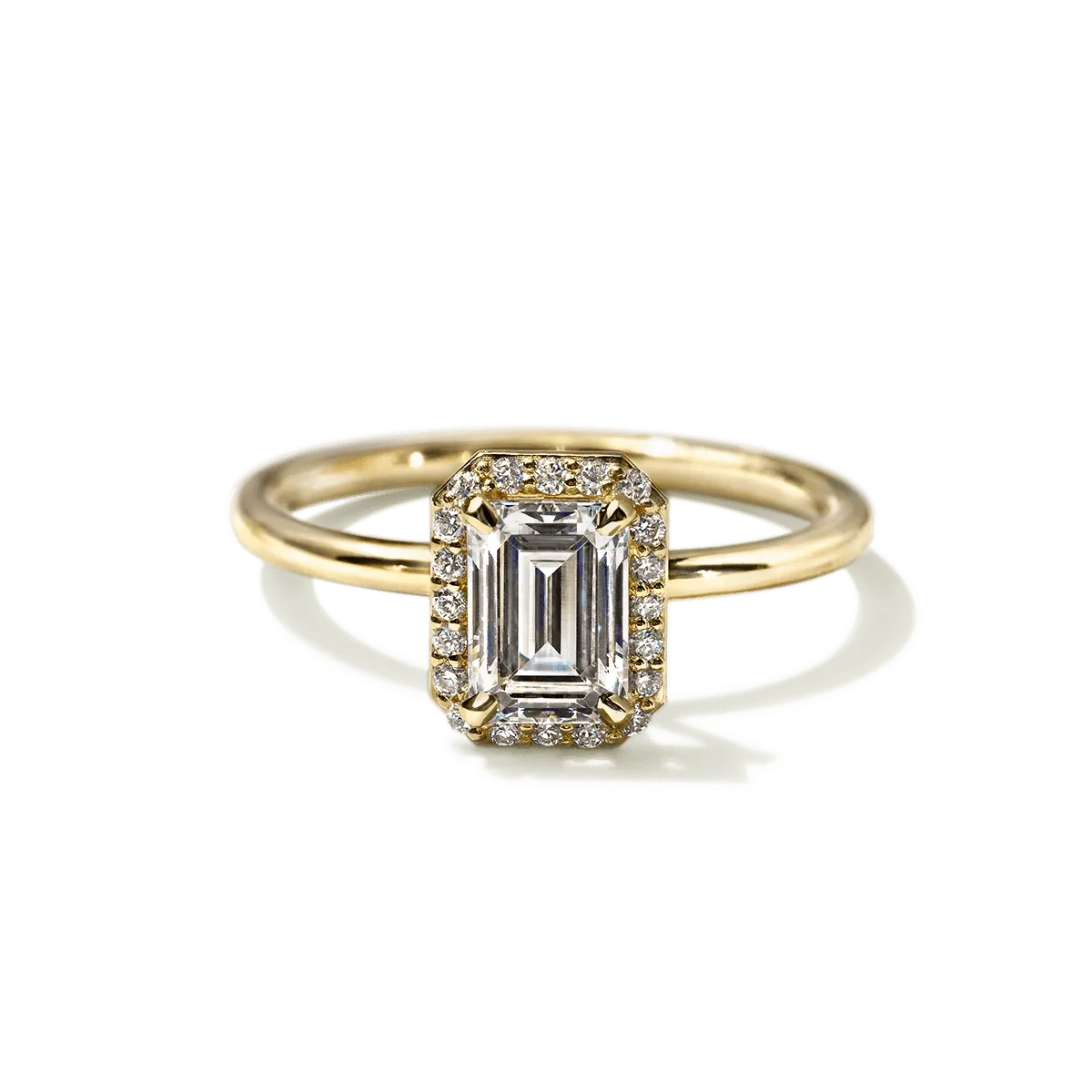 Halo Engagement Ring