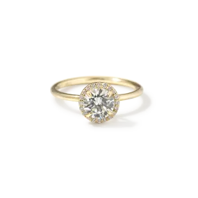 Halo Engagement Ring