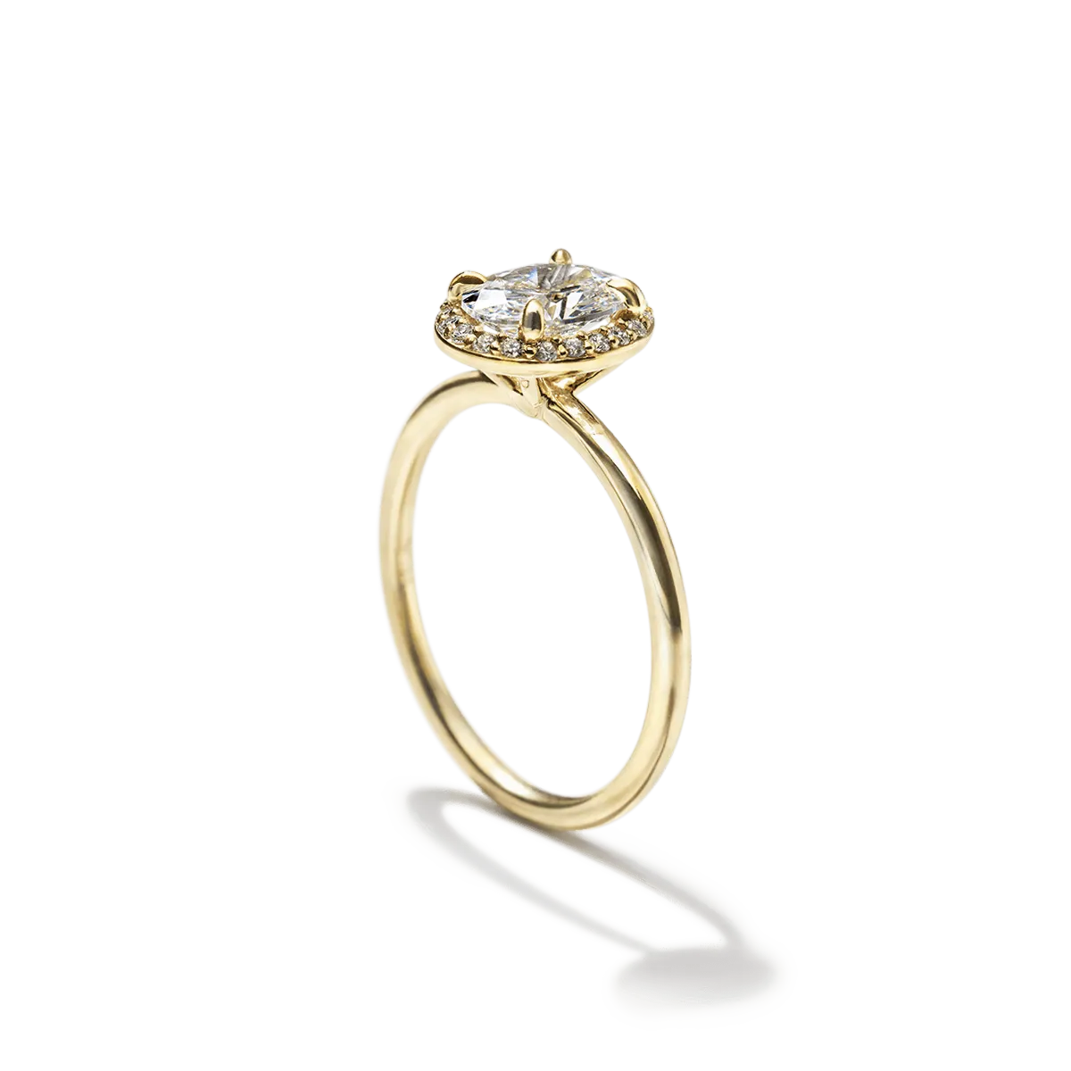Halo Engagement Ring