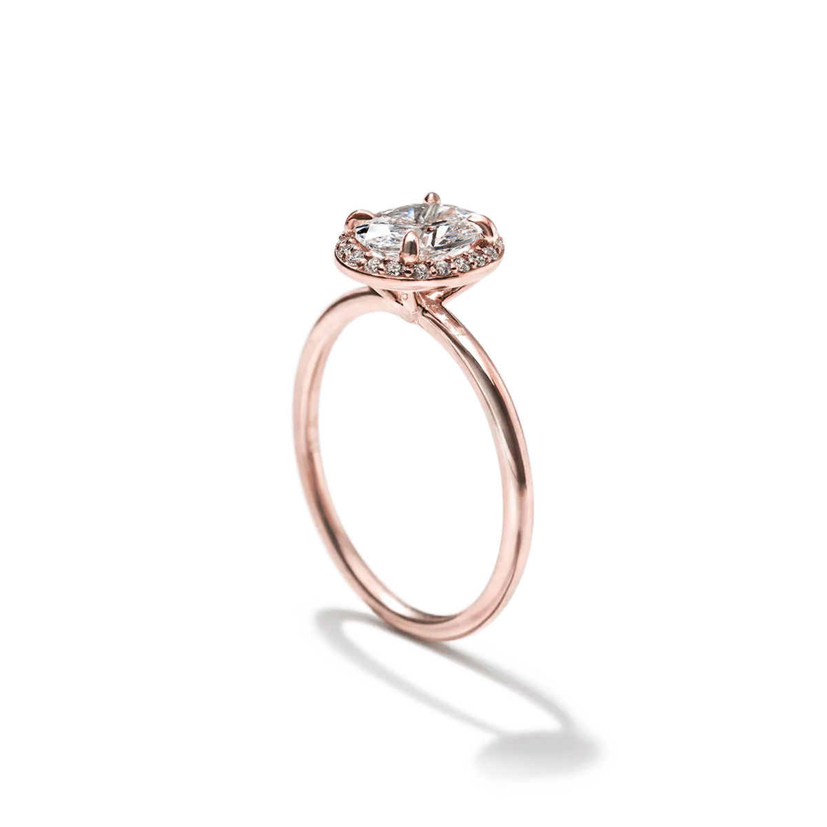 Halo Engagement Ring