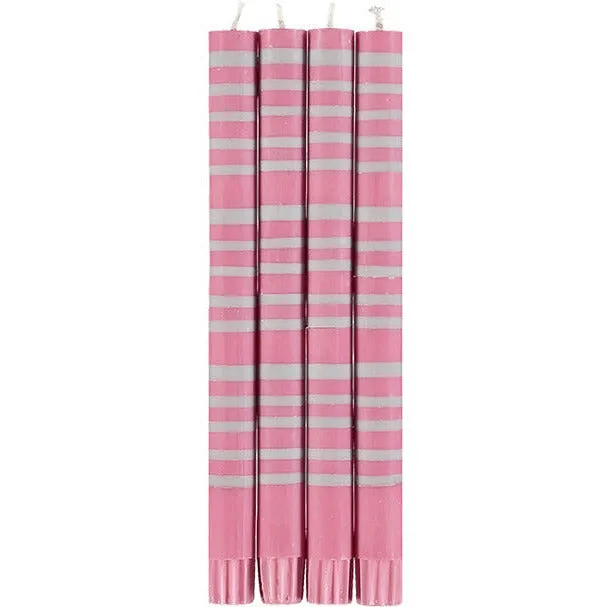 Hand Poured Taper Candles Set-4