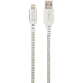 Helix ETHLT10WT Charge and Sync USB Cable with Lightning Connector, 10-Foot (White)