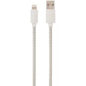 Helix ETHLTWT Charge & Sync USB Cable with Lightning Connector, 5ft (White)