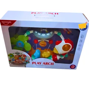 Huanger Baby Play Arch - Interactive Hanging Toys & Space-Themed Sensory Development (0  Months)