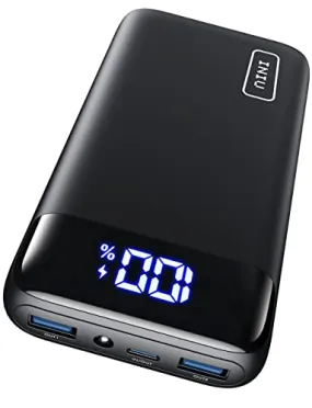 INIU Portable Charger, 22.5W 20000mAh USB C in & Out Power Bank Fast Charging, PD 3.0 QC 4.0 LED Display Phone Battery Pack Compatible with iPhone 14 13 12 Pro Samsung S21 Google LG iPad Tablet, etc.