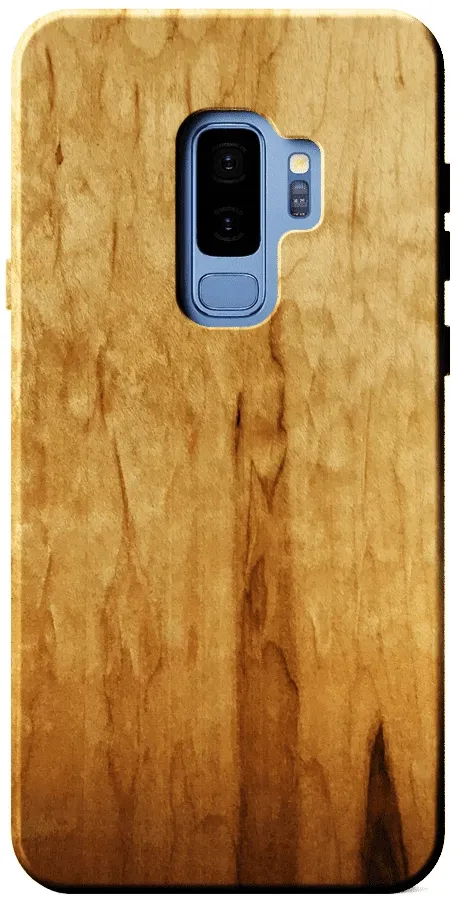 Kerf Select Figured Ambrosia Maple Wood Phone Case