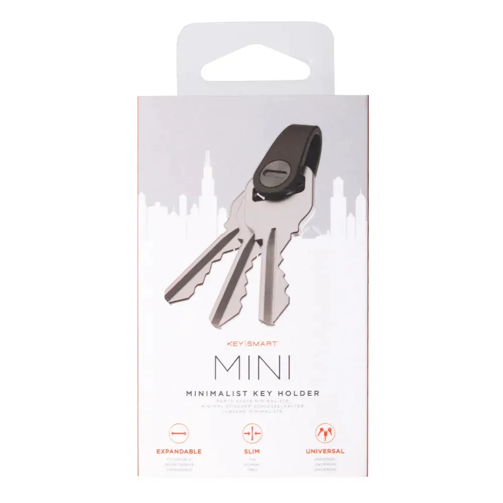 KeySmart Mini Compact Minimalist Expandable Key Organizer Holder (up to 5 keys)