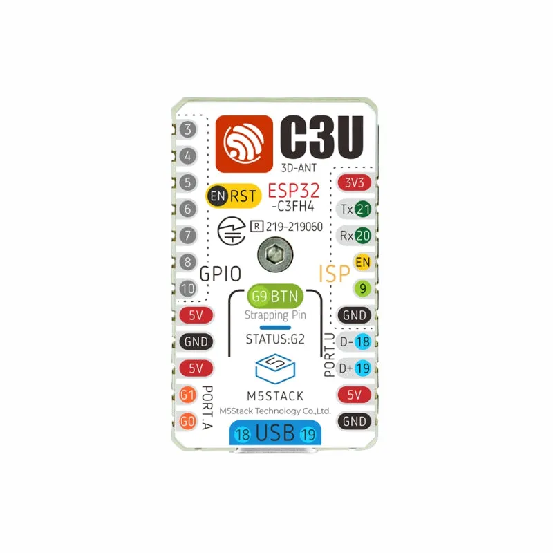 M5Stamp C3U (5pcs)