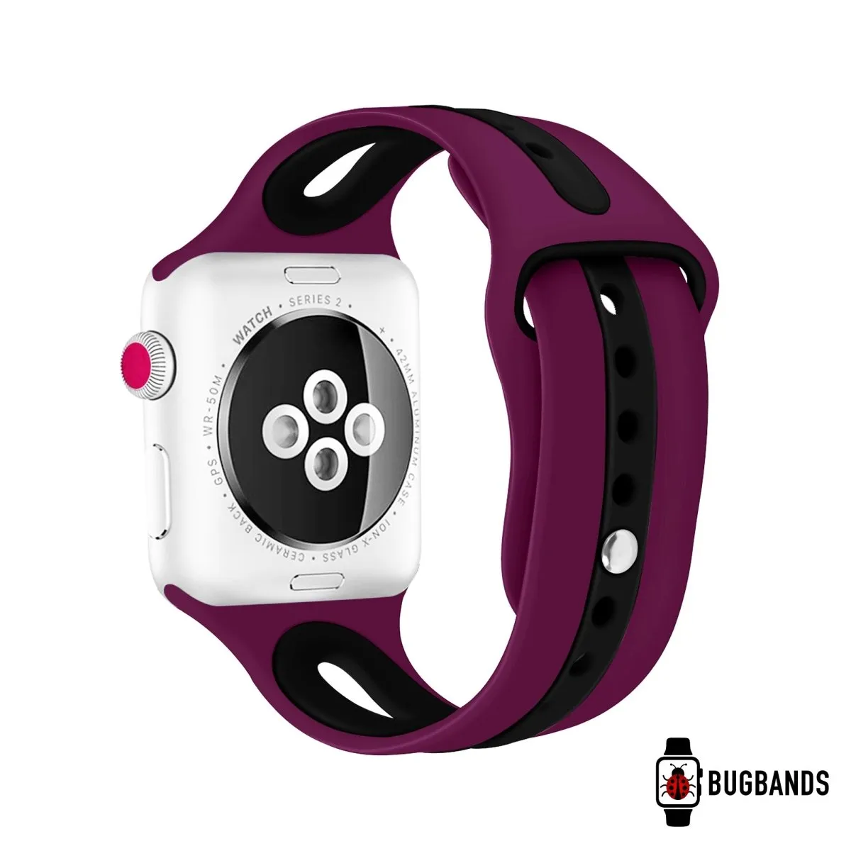 Magenta/Black Modern Sport Band