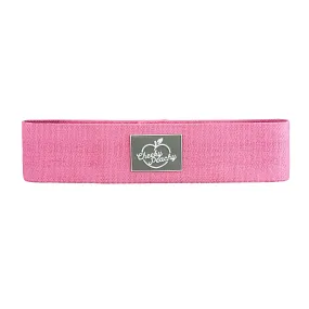 Medium (Heavy Resistance) Cheeky Peachy Fabric Resistance Band (PINK)
