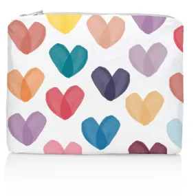Medium Zipper Pack in "Language of Love" Brights