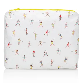Medium Zipper Pack in Tennis Match Pattern