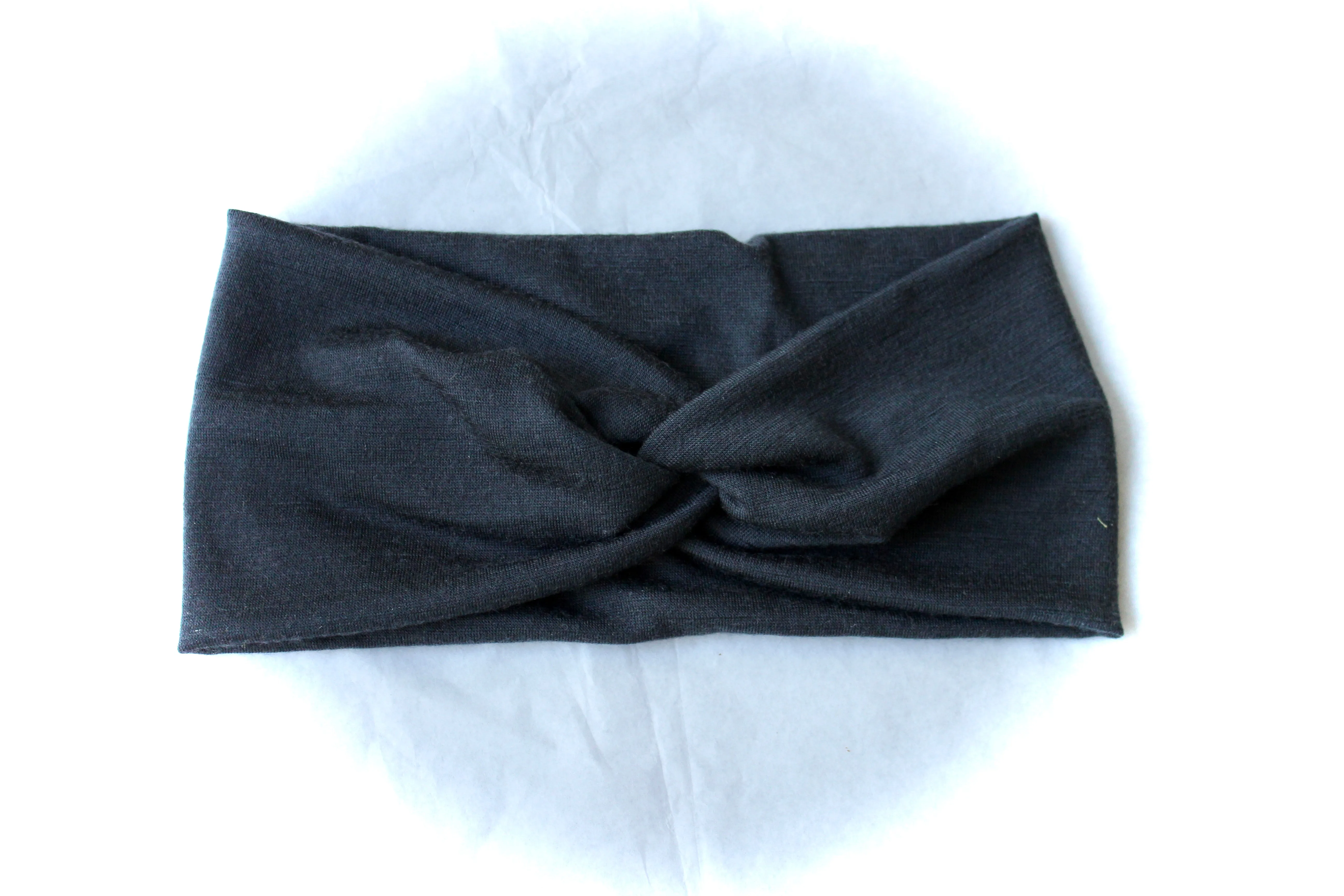 Merino Top Knot Headband