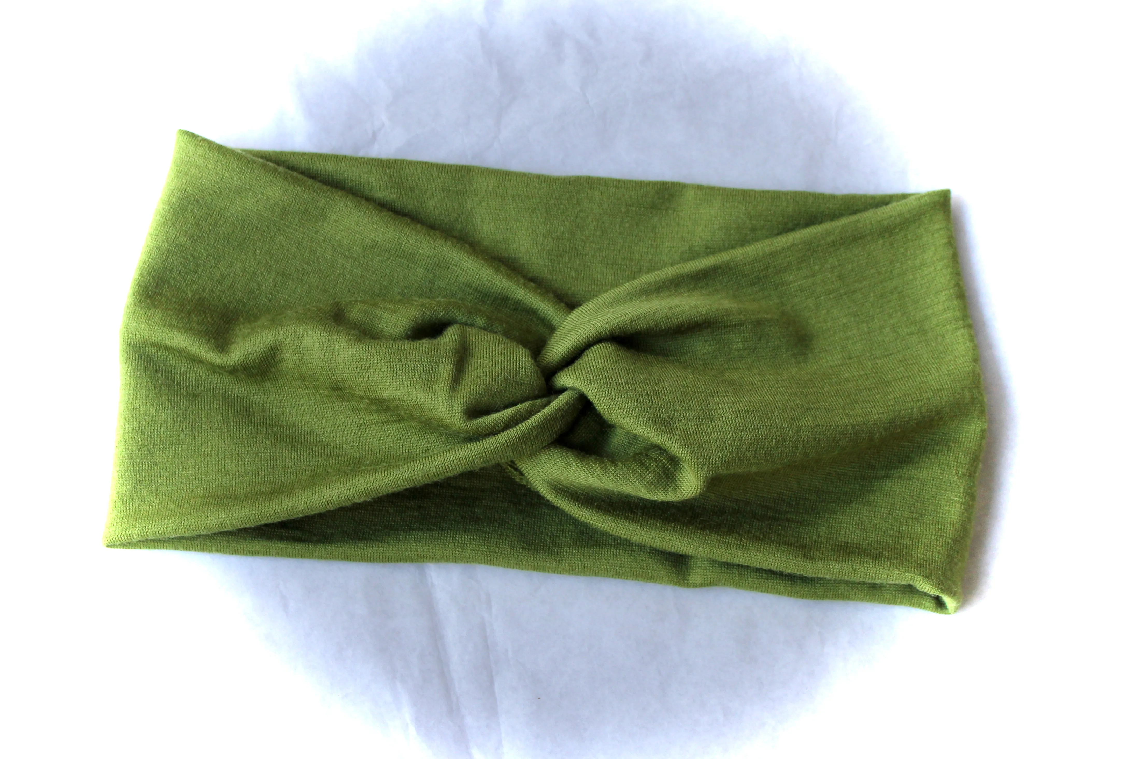 Merino Top Knot Headband