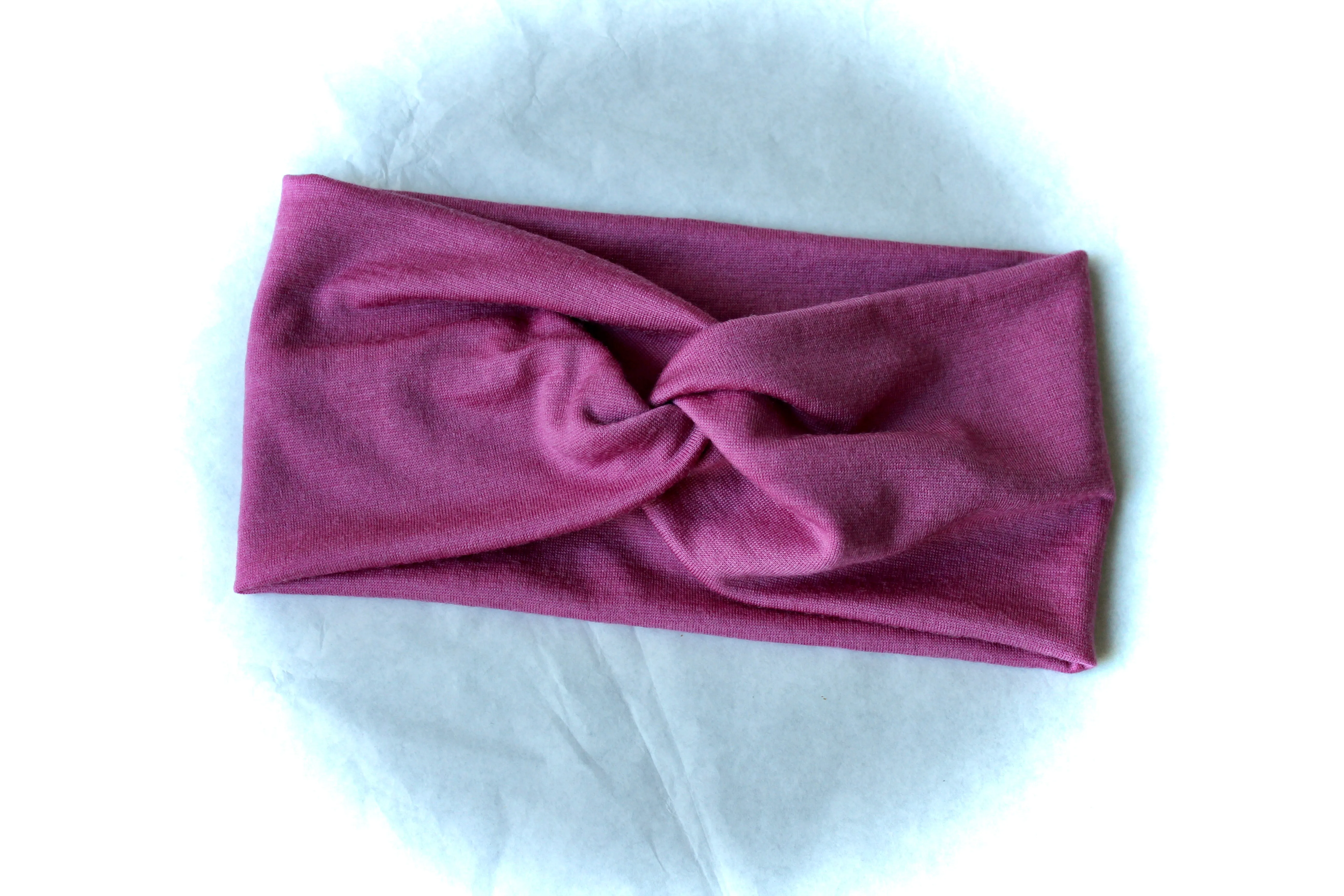 Merino Top Knot Headband
